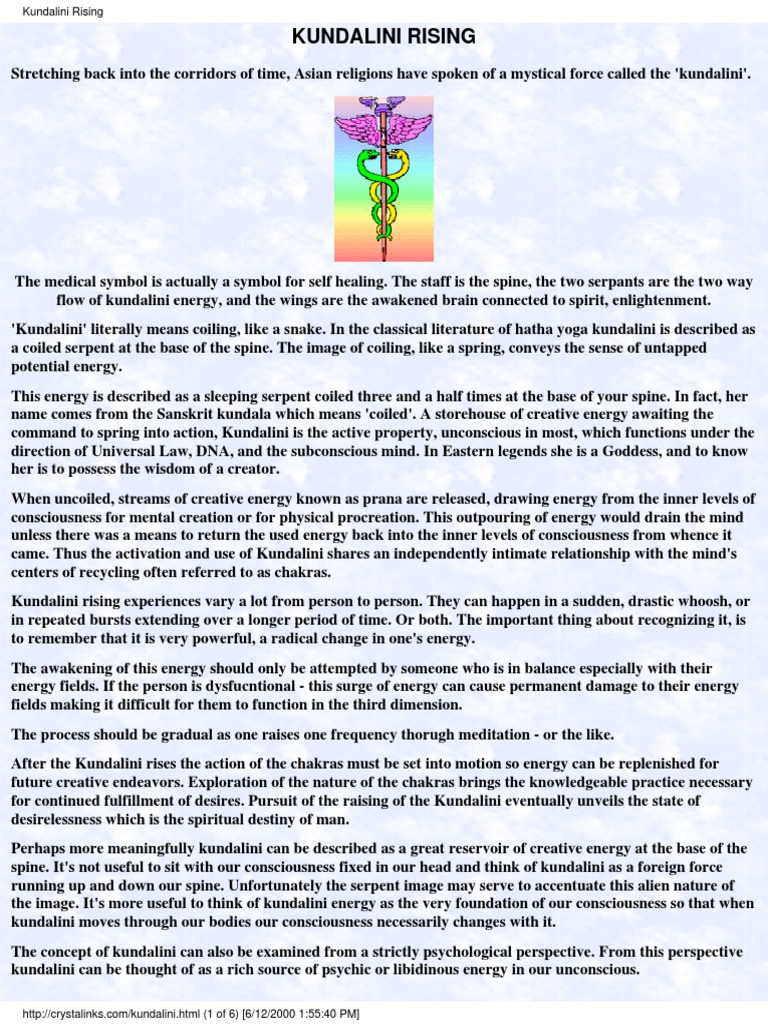 Kundalini Rising | PDF | Kundalini | Kundalini Yoga