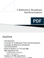 Reference Broadcast Synchronization RBS
