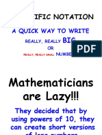 Scientific - Notation For Accuplacer