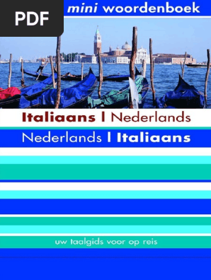 Italiaans Nederlands Nederlands Italiaans Mini Woordenboekpdf