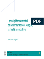 I Principi Fondamentali Del Volontariato Del Sangue, La Realtà Associativa
