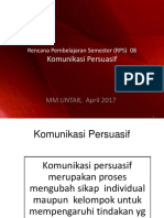 Sap 8 Komunikasi Persuasif