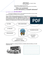 Derechos y Deberes Repaso Quinto Basico. Organizacion Politica.