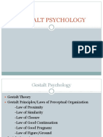 Gestalt Psychology