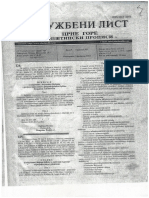 Sluzbeni List CG 2006 - Odluka o Osnivanju