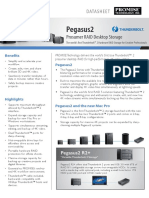 Pegasus2: Prosumer RAID Desktop Storage