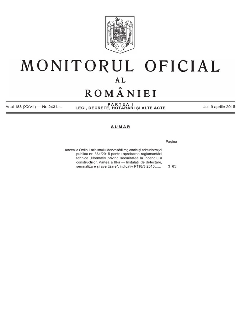 Normativ P.118-3 Din 2015 PDF | PDF