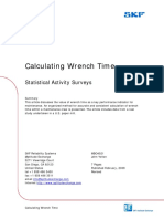 Calculating Wrench Time: Statistical Activity Surveys