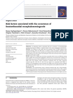 Risk factors associated with the occurrence of frontoethmoidal encephalomeningocele