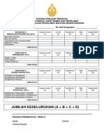 Borang Penilaian Temuduga Kenaikan Pangkat Kadet Bomba Dan Penyelamat