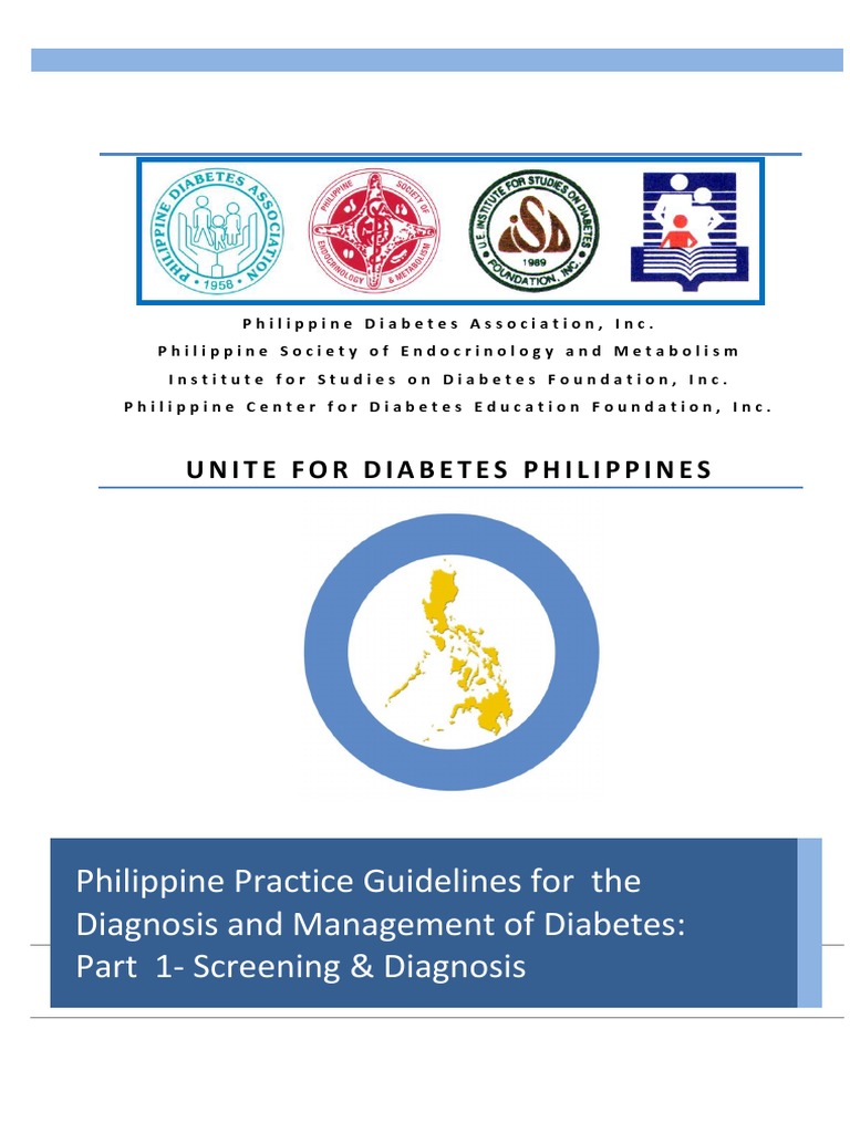 Philippine Practice Guidelines For The Diagnosis and Management of ...