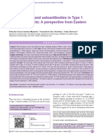 Thyroid Profile and Autoantibodies in Type 1 DM