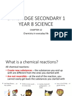 Cambridge Secondary 1 Year 8 Science: Chemistry in Everyday Life