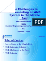 The Challenges To Implementing An AMR System in The Mddle East