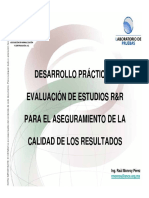 Pre-Desarrollo Práctico y Evaluación de Estudios RR Hyk de Mandel