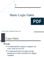 Basic Logic Gates: © Alan T. Pinck / Algonquin College 2003