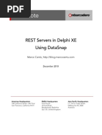 Rest Servers in Delphi Xe Using Datasnap