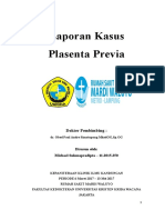 Lapoan Kasus Plasenta Previa