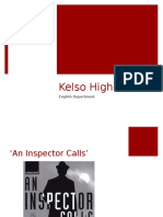 An Inspector Calls Introduction