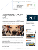 Crecimiento Mexico Industria Veterinaria 2016