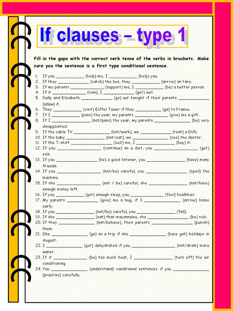 5383 If Clauses Type 1 | PDF