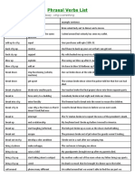 Phrasal Verbs List 3 PDF