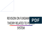 Revision On Fundamental Revision On Fundamental Theory Related To Power System