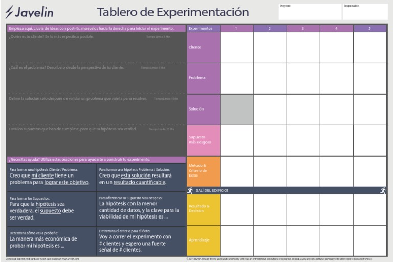 Javelin Experiment Board Es PDF Hipótesis Cognición