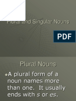 Plural Singular Nouns