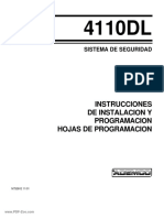 Ademco 4110DL Installation Manual