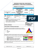 Gs-11 Formato de Informe de Capacitacion. Extintores