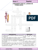 4to Grado - Español - Los Formularios