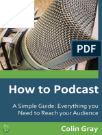 How to Podcast a Simple Guide