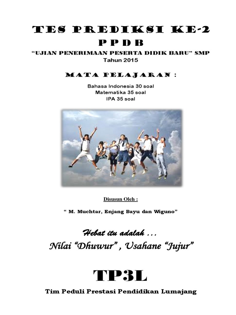 Tes Seleksi Masuk SMP-MTS | PDF