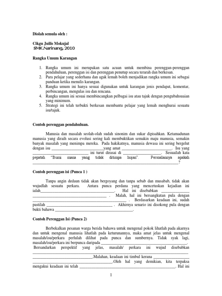 Karangan Pasang Siap