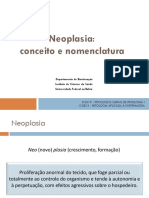 Neoplasia - Conceito e Nomenclatura