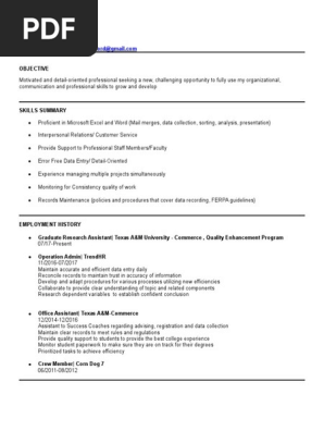 courtney stanford resume