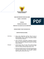 Peraturan Menteri PU No.16 Tahun 2009 tentang Pedoman Penyusunan Rencana Tata Ruang Wilayah Kabupaten.pdf