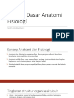 Konsep Dasar Anatomi Fisiologi