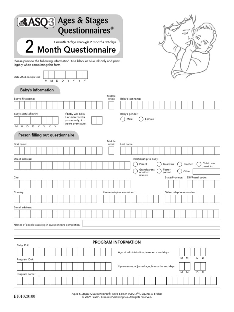 Asq 3 english questionnaire pdf