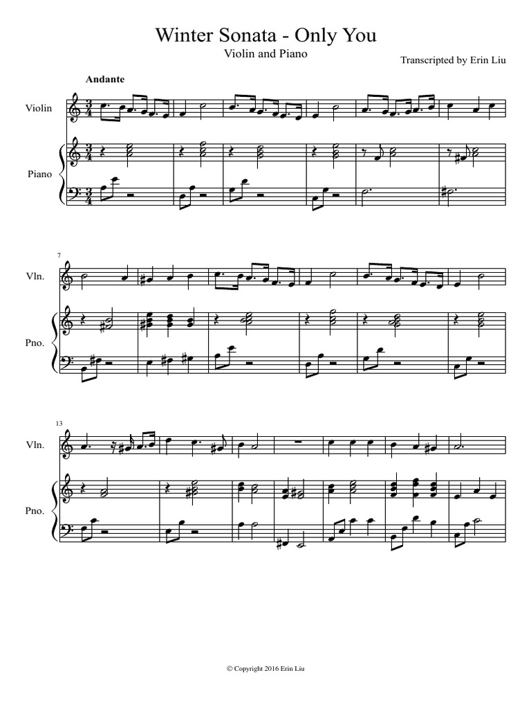 Download Winter Sonata - Only You | Elements Of Music | Music Theory