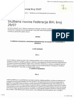 7.uredba o Uređenju Gradilišta, Obaveznoj Dokumentaciji Na Gradilištu I Sudionicima U Građenju 29-07 PDF