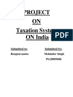 57030779 Taxation System in India