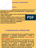 Planificación de La Producción