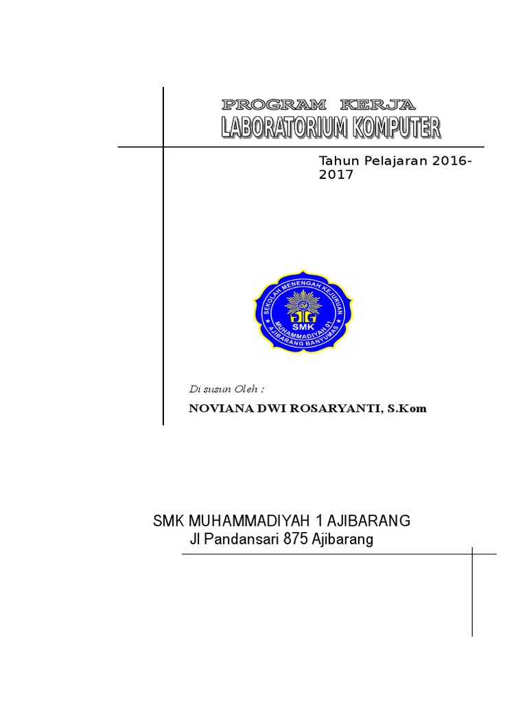 Program Kerja Labkom Smk