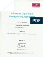 CIMA Adv Diploma