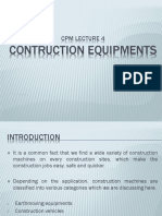 CPM 4 - Construction Equipments