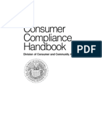 Consumer Compliance Handbook: Division of Consumer and Community Affairs