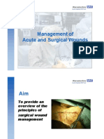 Management of Acute & Surgical Wounds in 40 Characters