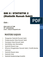 Statistik Rumah Sakit Dan Mortalitas